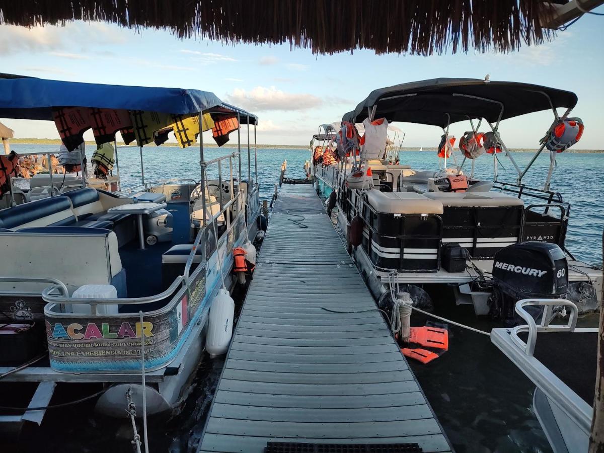 Papitos Bacalar Hotel And Marina Exterior photo